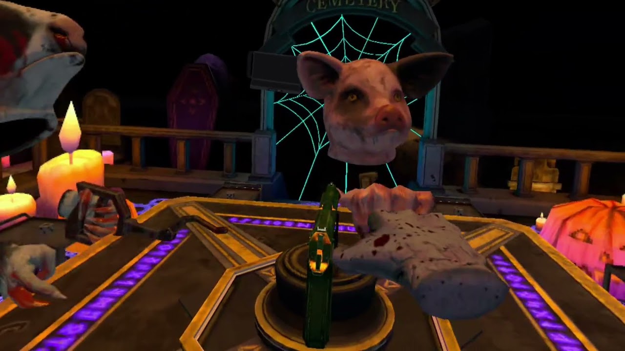 Playing devils roulette on vr ￼