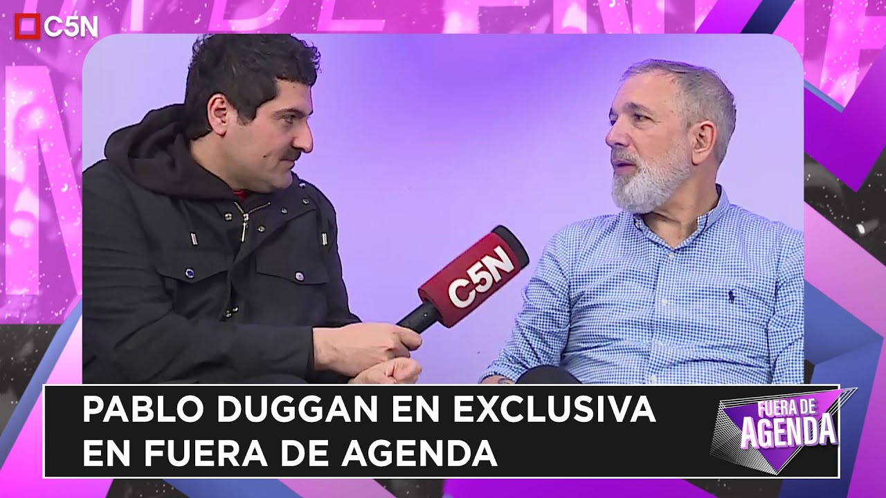 PABLO DUGGAN EXCLUSIVE interview with LAUTARO MAISLIN