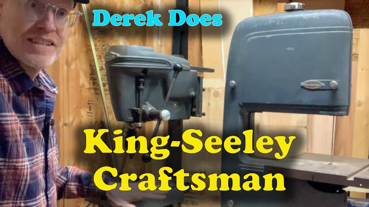King-Seelely Craftsman Drill Press and Band Saw.