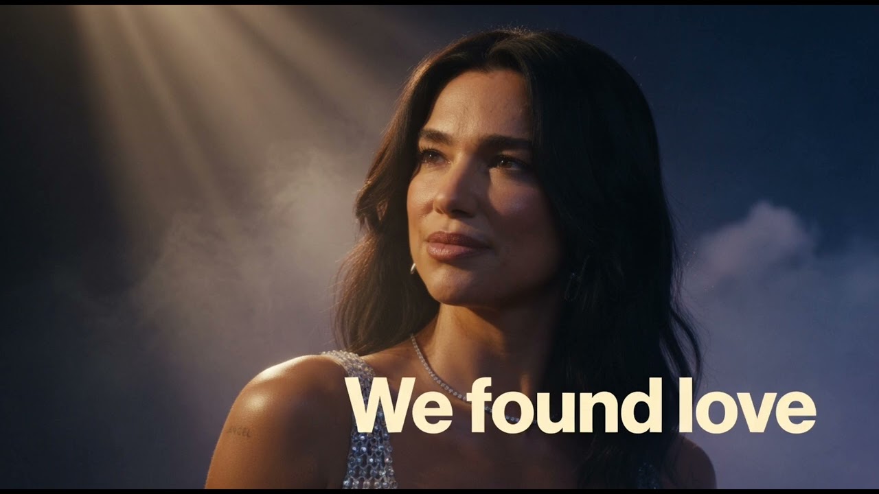 Dua Lipa Style Musuc “We Found Love” ian emotional pop song about two hearts discovering love ❤️ 