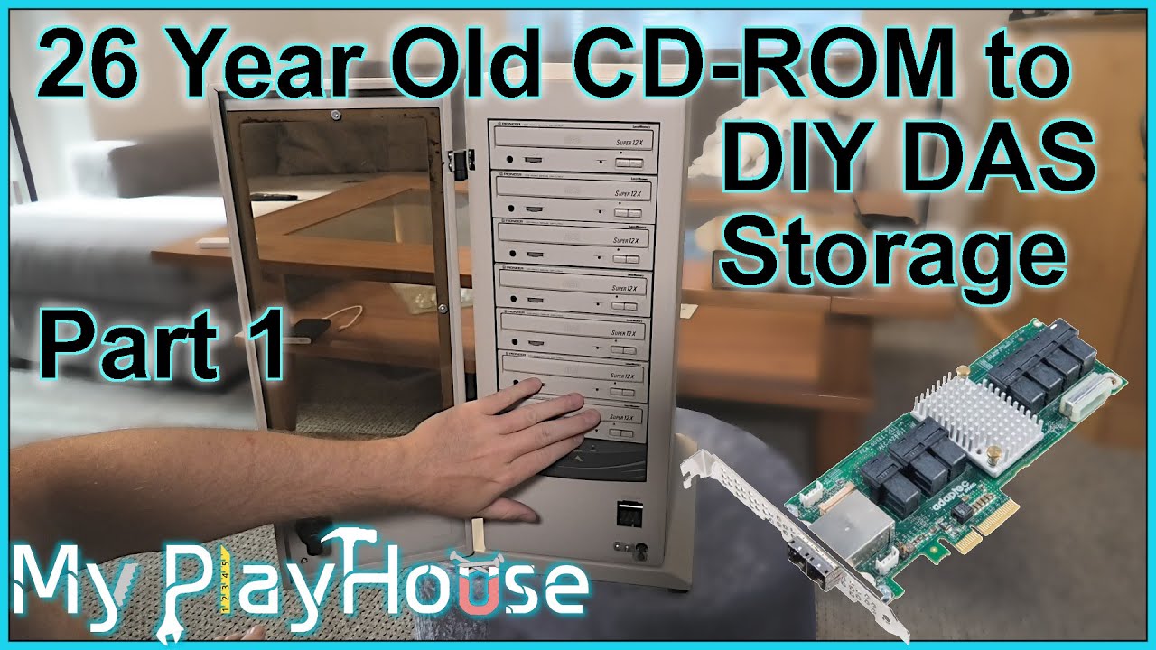 Библиотека CD-ROM 1997 года, которая станет системой хранения бункеров DAS - 1303