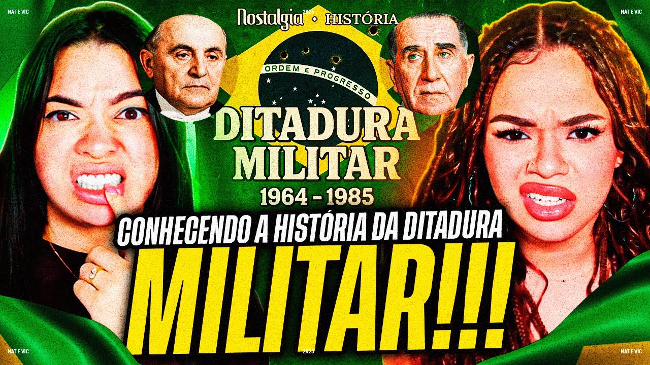 REAGINDO ao REGIME / DITADURA MILITAR - Nostalgia História
