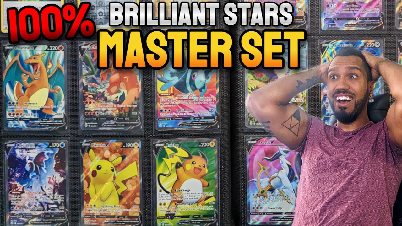 Pokemon Brilliant Stars Complete Master Set - All Cards!
