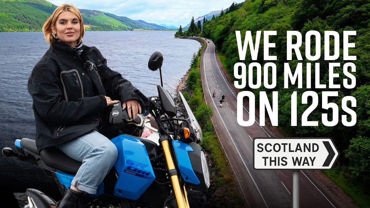 We Rode 3 125cc Bikes 900 Miles Across the UK
