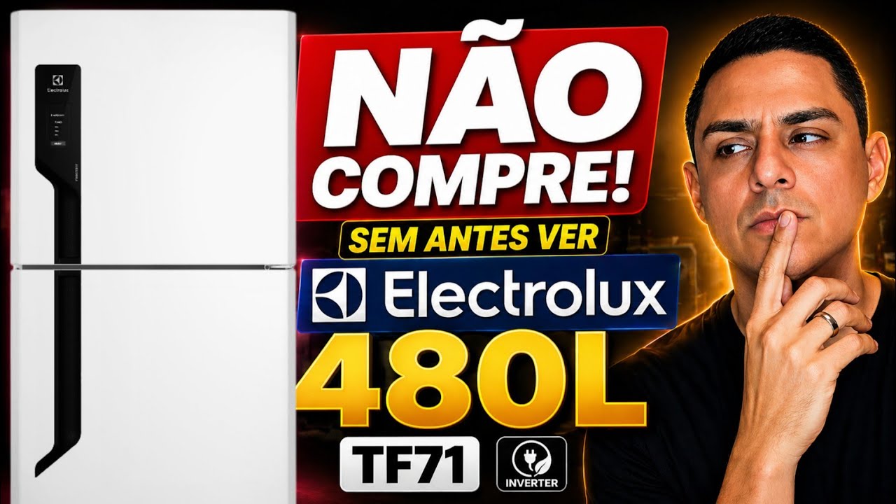 ❄️ ELECTROLUX TF71 480L FROST FREE | REVIEW COMPLETO GELADEIRA DUPLEX AUTOSENSE EFFICIENT