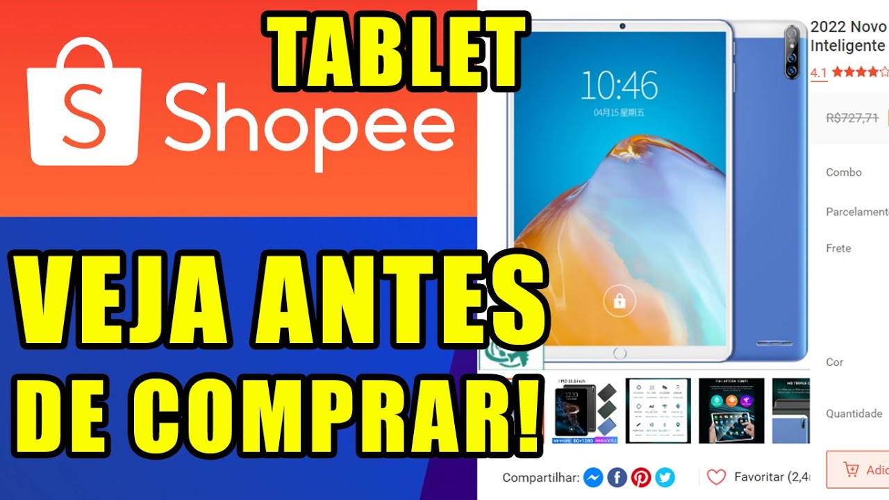 Vale a pena comprar TABLET na SHOPEE em 2022?
