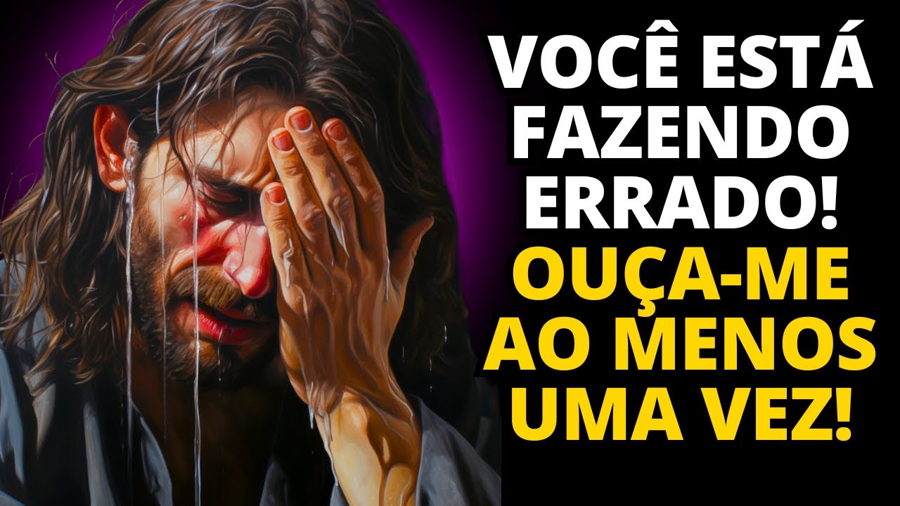 🔴SE DEUS NÃO ESTÁ TE RESPONDENDO, ASSISTA ESTE VÍDEO! | MENSAGEM  DE DEUS HOJE.