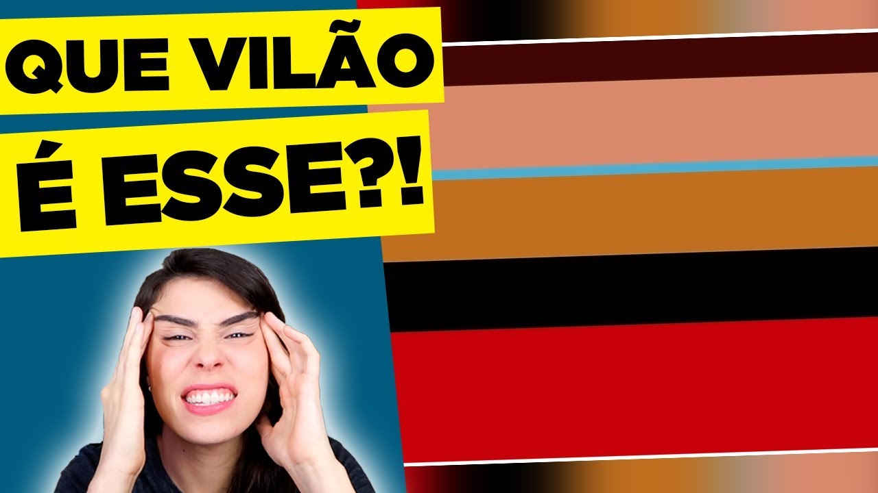 ADIVINHANDO O VILÃO PELAS CORES! #QUIZ