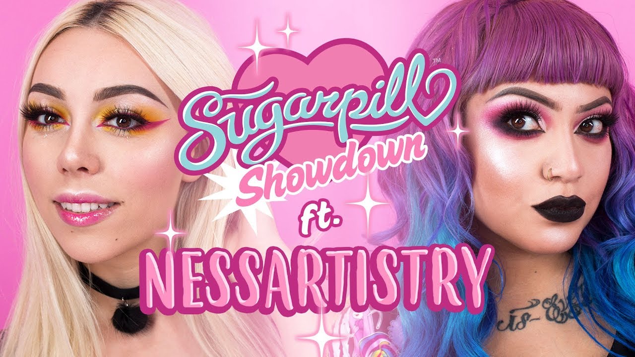 SUGARPILL SHOWDOWN ❤ MAKEUP CHALLENGE ft NESSARTISTRY