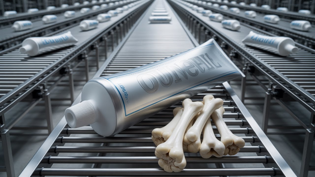 Inside a Toothpaste Factory | From Animal Bones to Toothpaste | How Toothpaste Is Made (Full Process