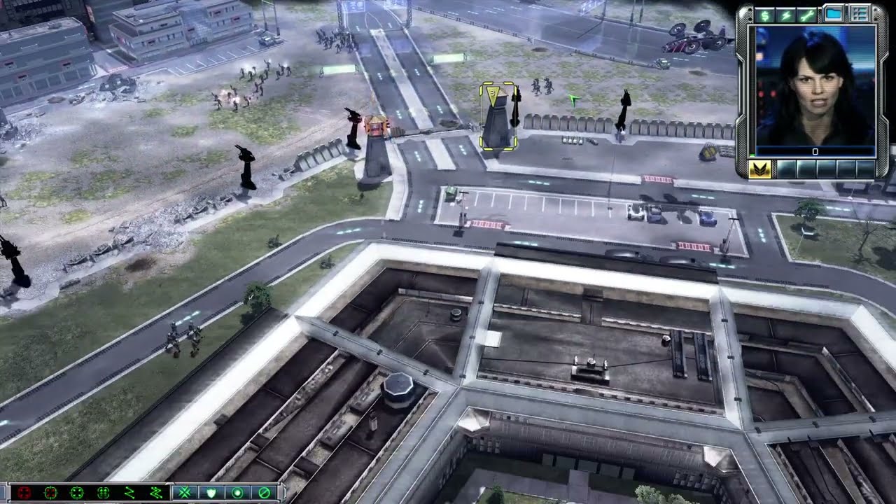 Command and Conquer 3 Tiberium Wars HARD - GDI Pentagon & Hampton Roads [ENG] Part 2