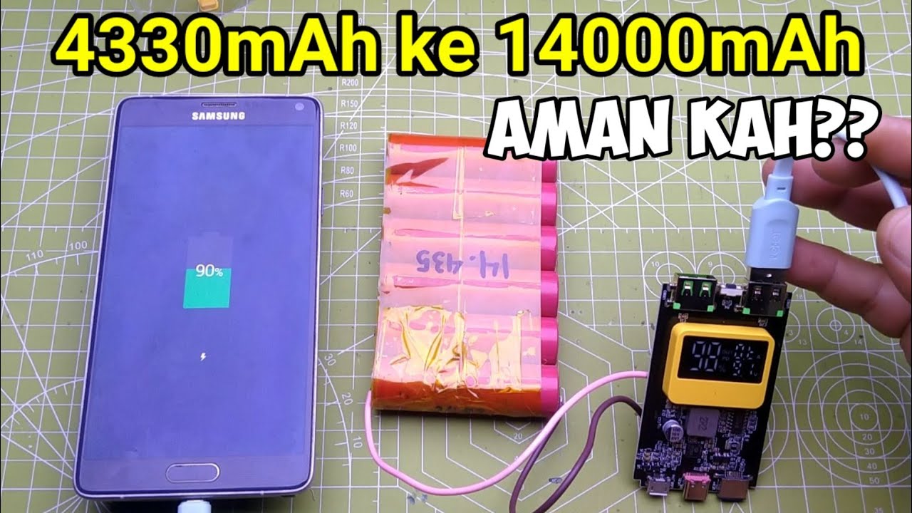 MENAMBAH BATERAI POWER BANK! APAKAH AMAN?