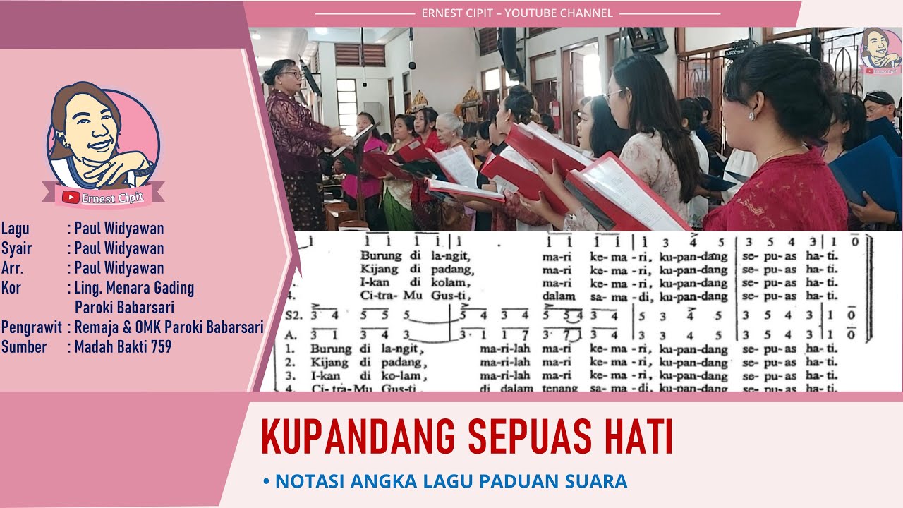Lagu Jawa Yang Meriah Kupandang Sepuas Hati | Madah Bakti 759 | Dak Sawang Marem ing Ati