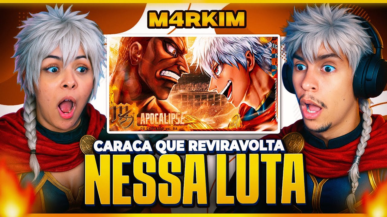 M4RKIM ft. BLXCK: Cú Chulainn x Rá (Shuumatsu no Valkyrie) - Apocalipse | [Casal Jounin React] 🔥