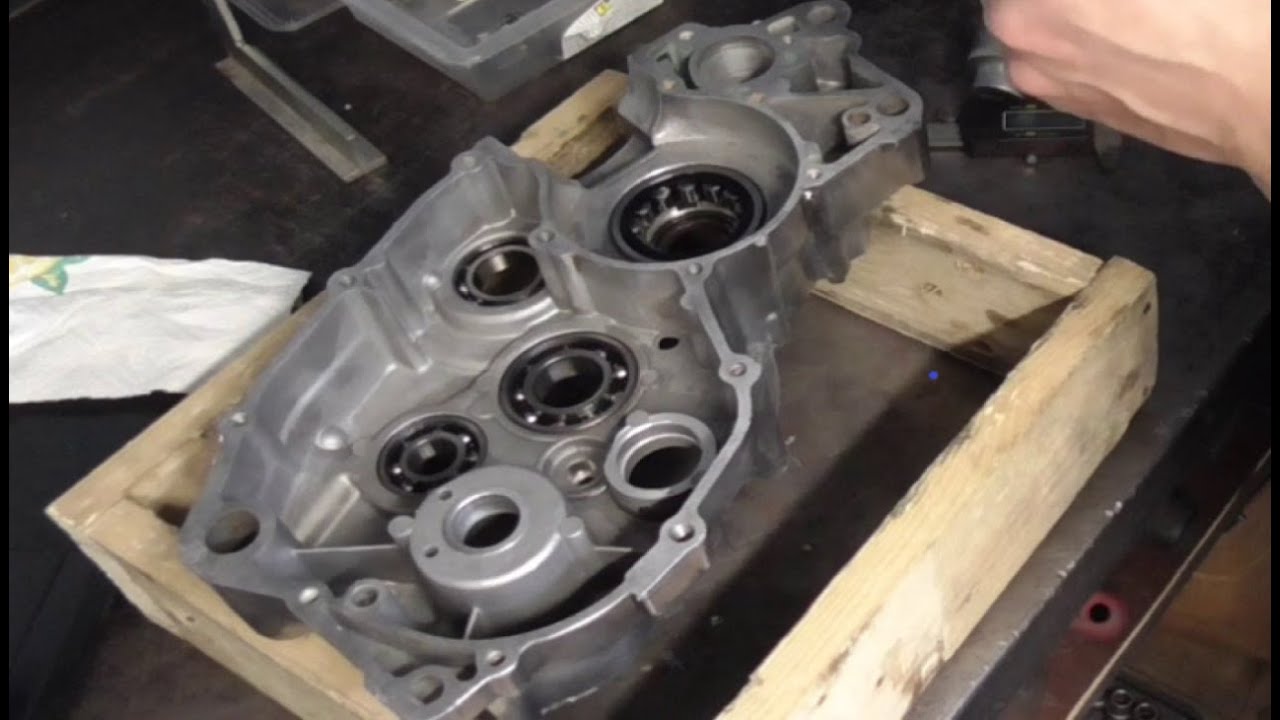 Montaggio cuscinetti blocco Aprilia rotax 123- Rinascita  1p.