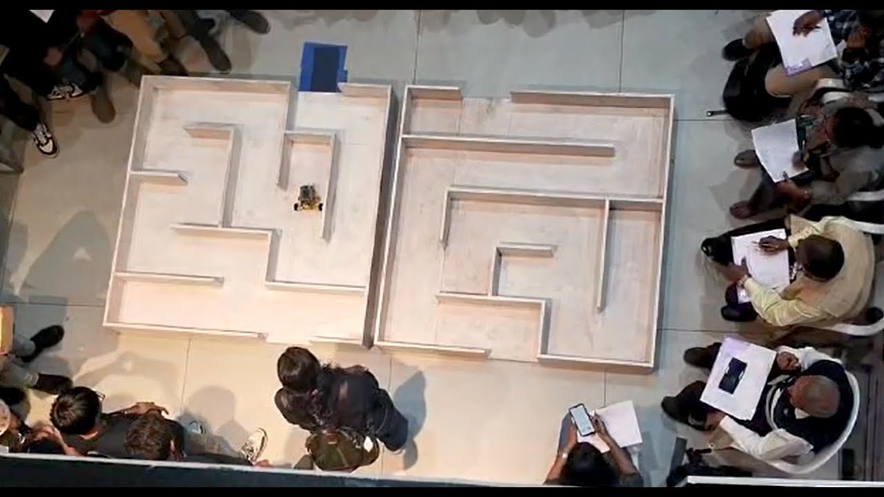 1st Prize Winner Robofest 3.0 (Maze Solving Robot)