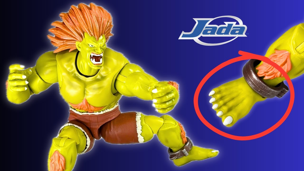 SOLO LE FALTO ALGO - BLANKA STREET FIGHTER 2 JADA TOYS