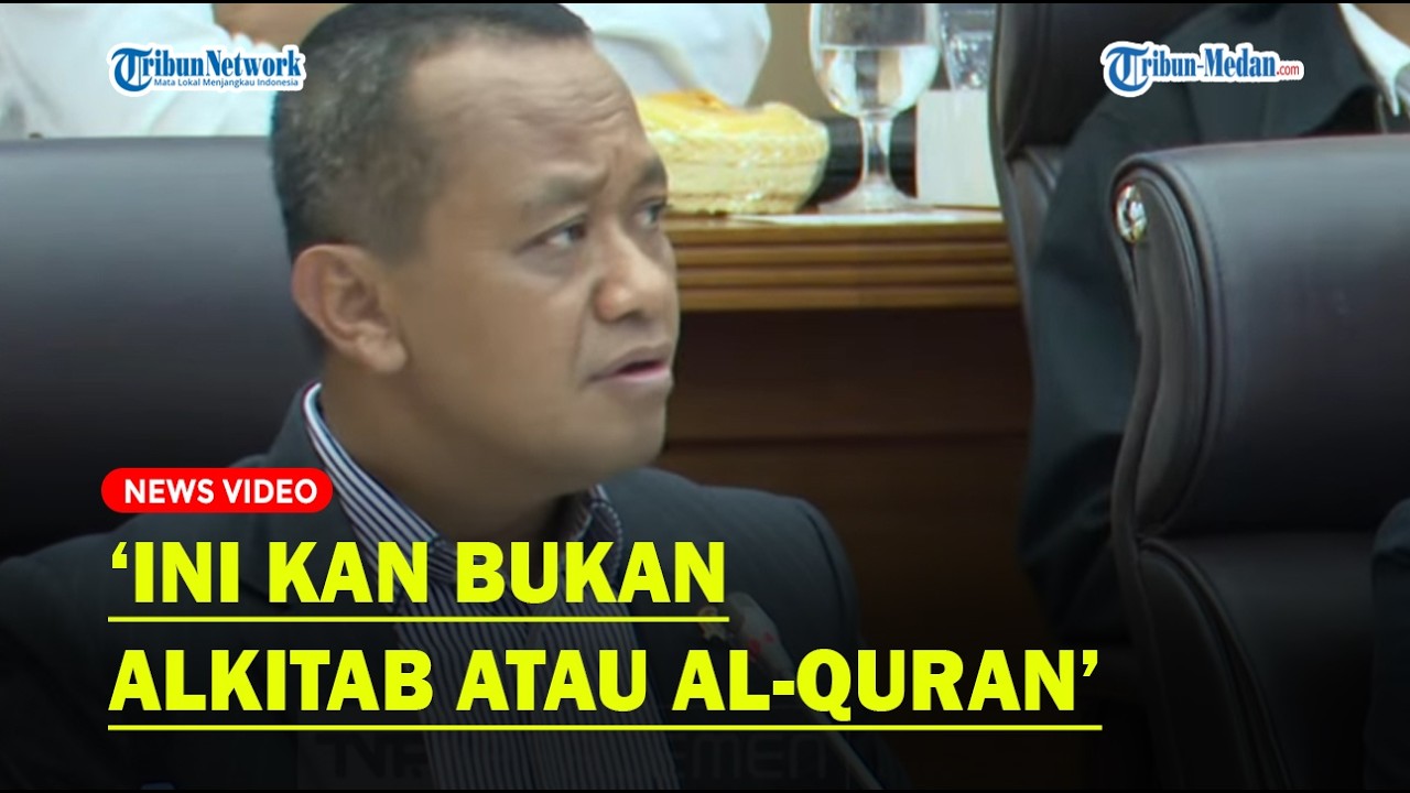 Dewan 'Marah' saat Ucapan Bahlil Dibatasi Waktu saat Rapat di Komisi XII