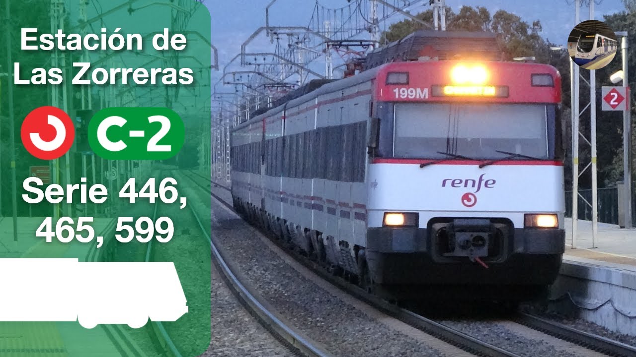 Circulaciones por la estación de Las Zorreras | Cercanías Madrid C-2