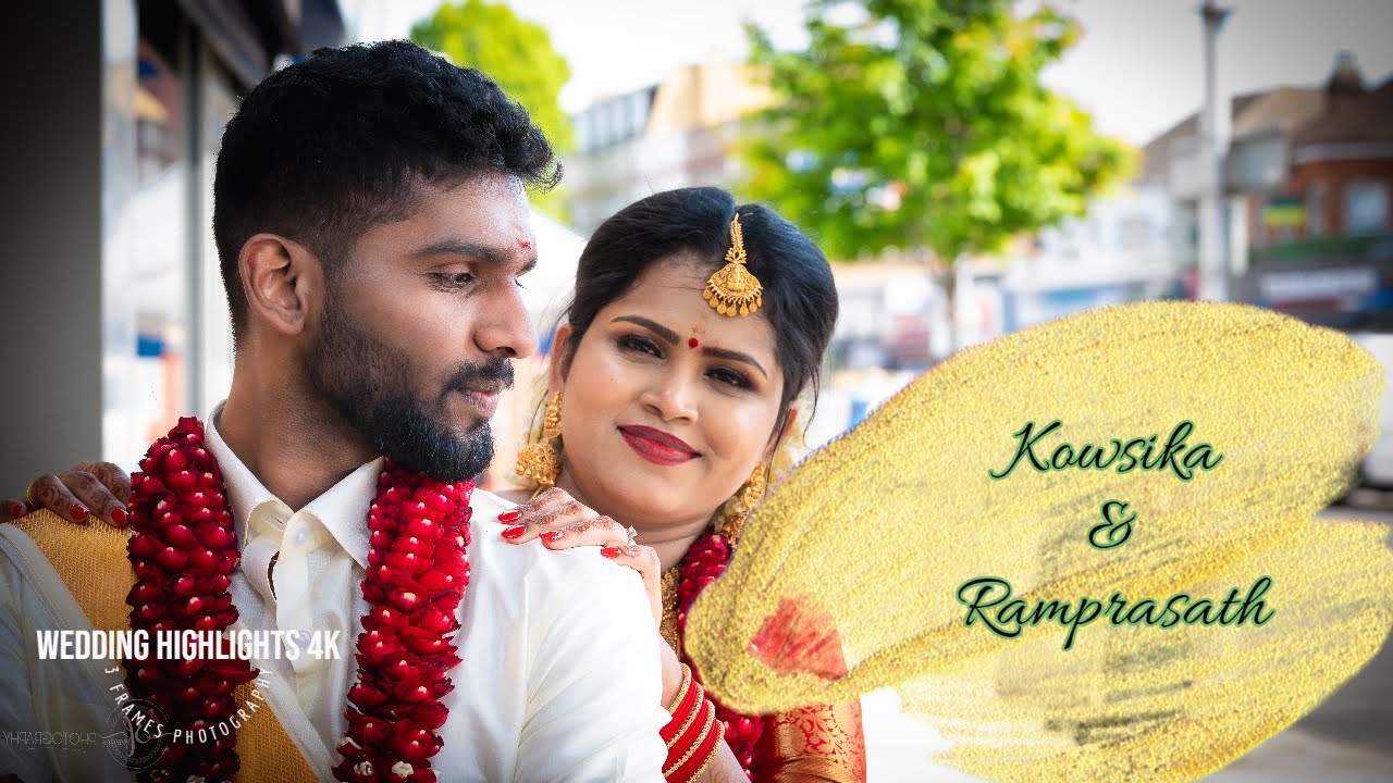Kowsika Ramprasath Wedding Highlights 4K | Kadal - Adiye Video Cover | A.R. Rahman | London