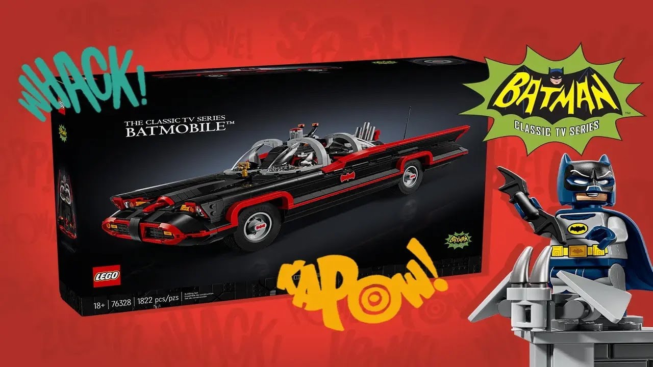 LEGO Batman (pt.1) 76328 Batmobile (1966) Review