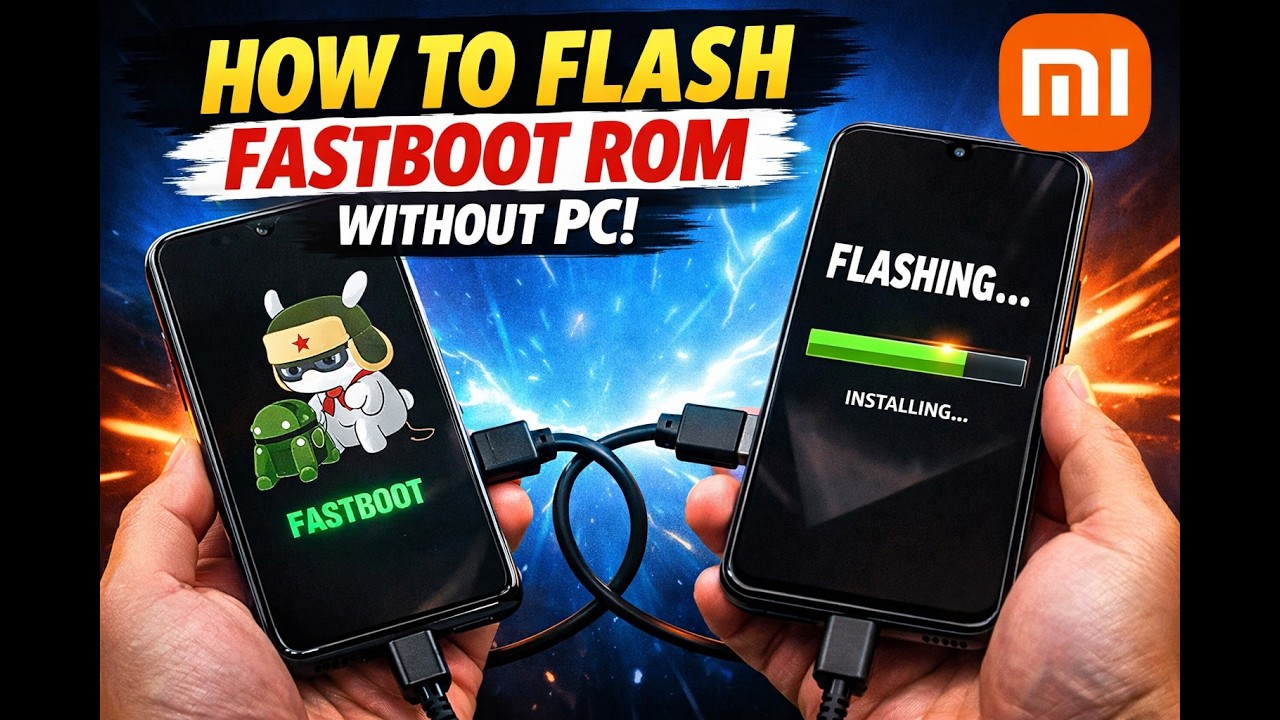 How to Flash Fastboot ROM Without PC (100% Working)