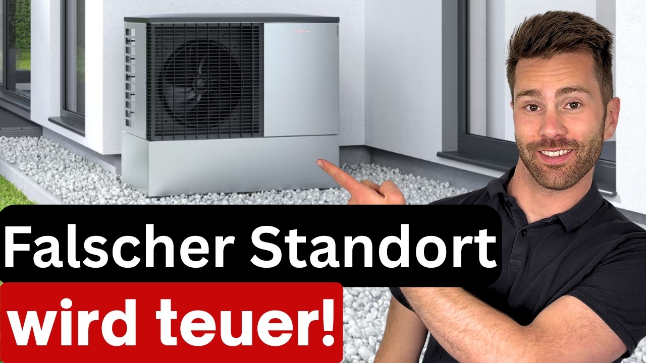 Wärmepumpe platzieren: Das bedenkt Keiner