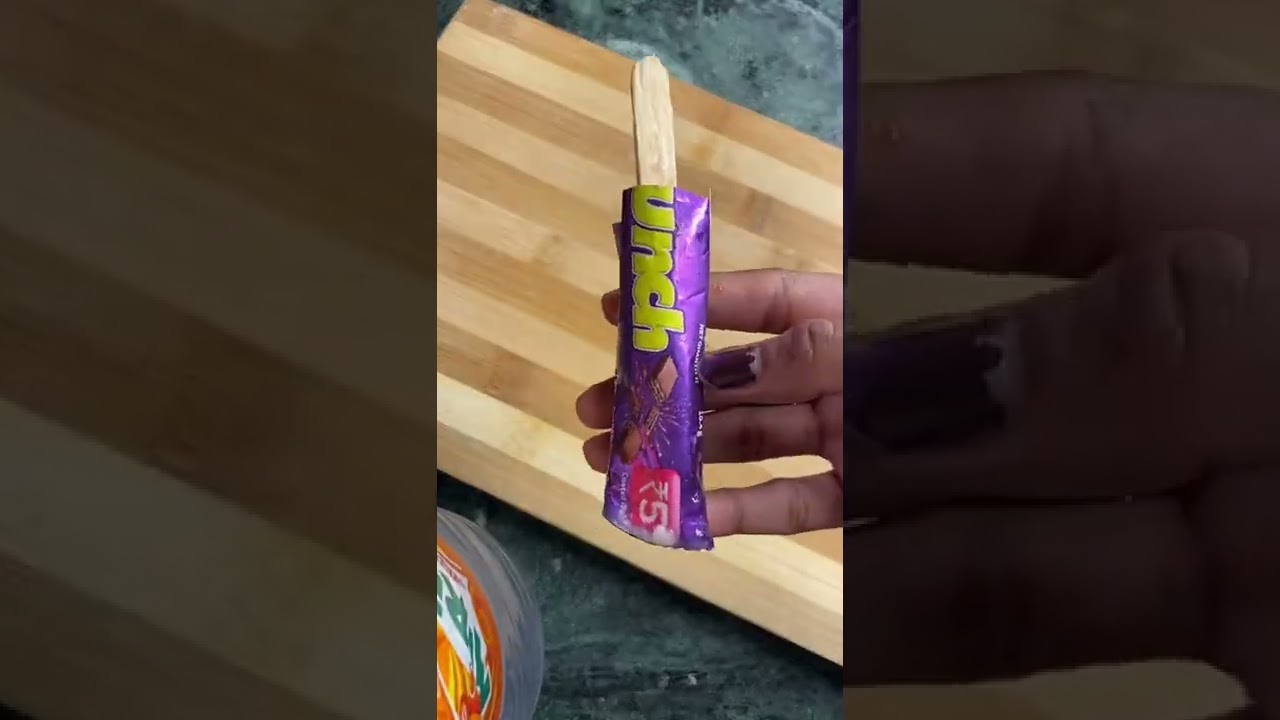 How to make munch chocolate ice cream at Home 😋||