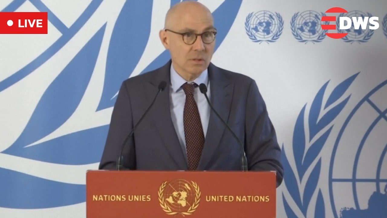 LIVE: UN Rights Chief Volker Turk Briefs Media on Middle East Situation | AH1Z