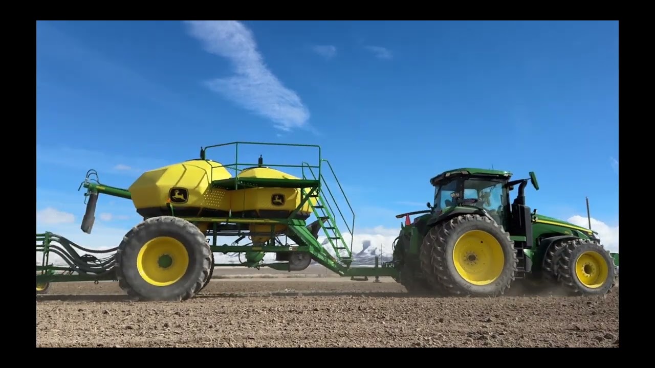 Idaho Grower Shey Taylor Plants his 2026 Wheat Crop