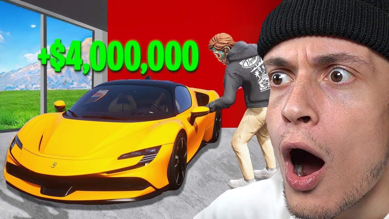 მოვპარე SUPER CAR ები მილიონერ ქალს GTA5 ში