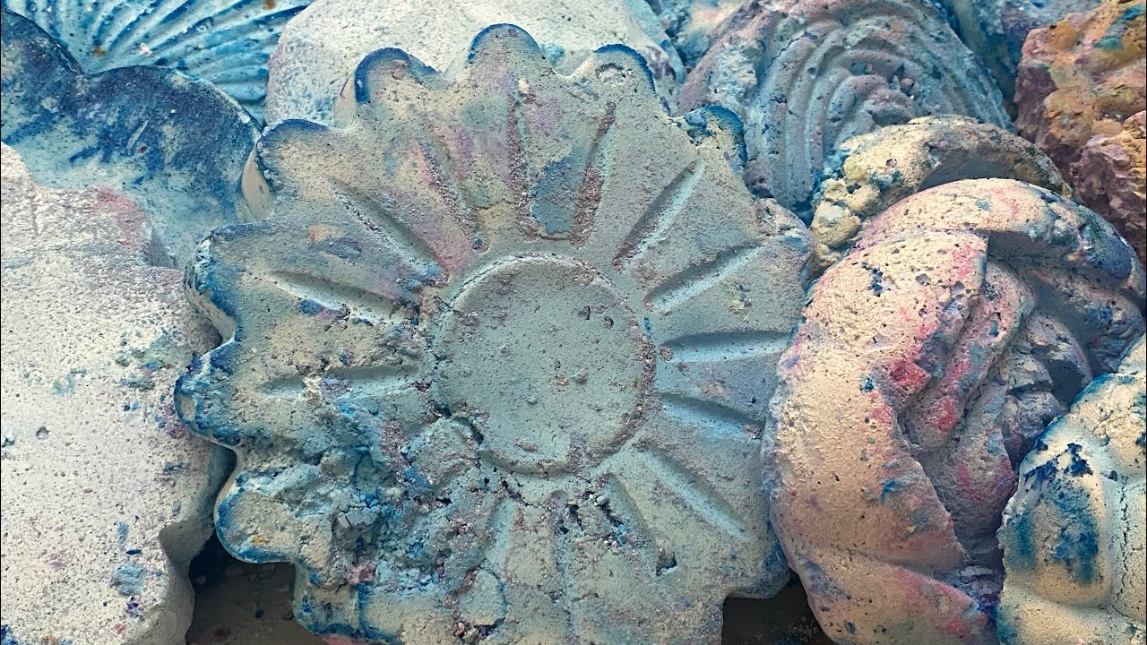 Oddly Satisfying Soft Blue Reformed | ASMR Crushing