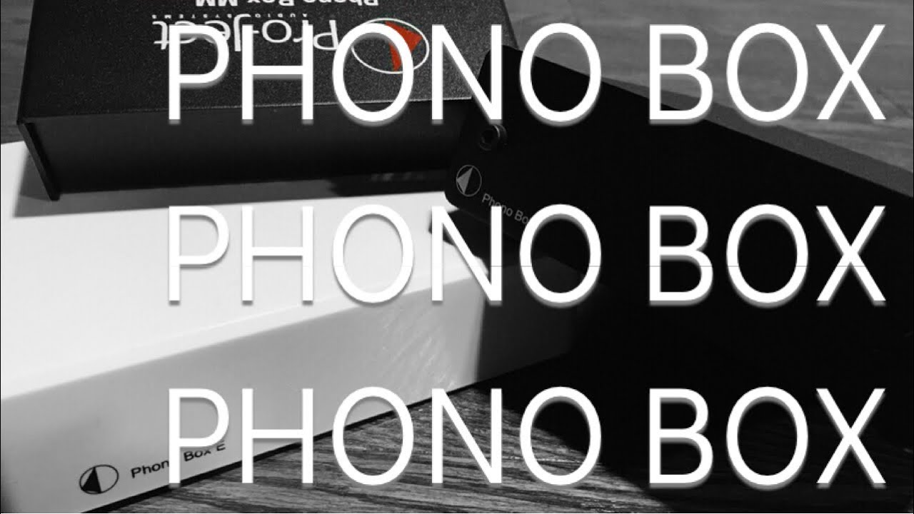 Pro-Ject Phono Box начального уровня (E/MM/DC) Что происходит?