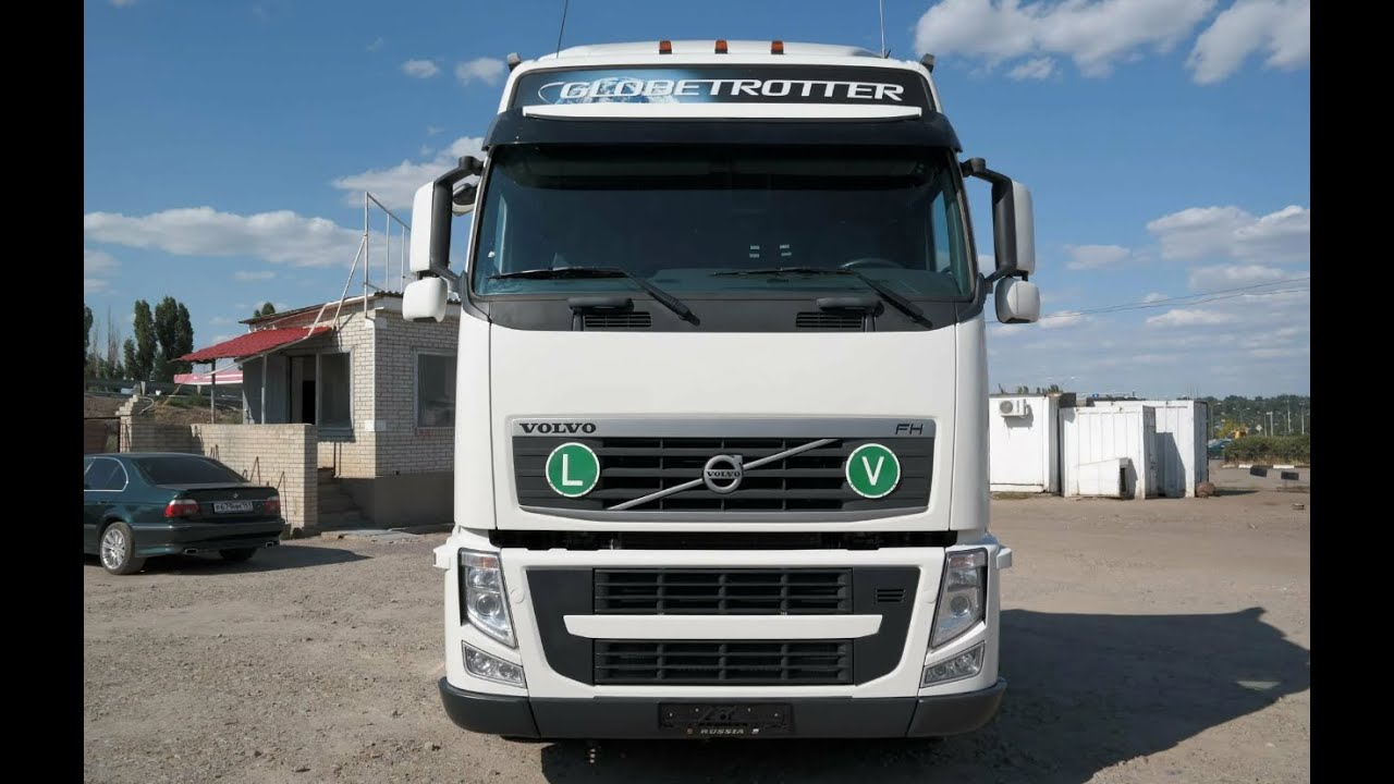 VOLVO FH 13  выезд на трассу , не качает воздух