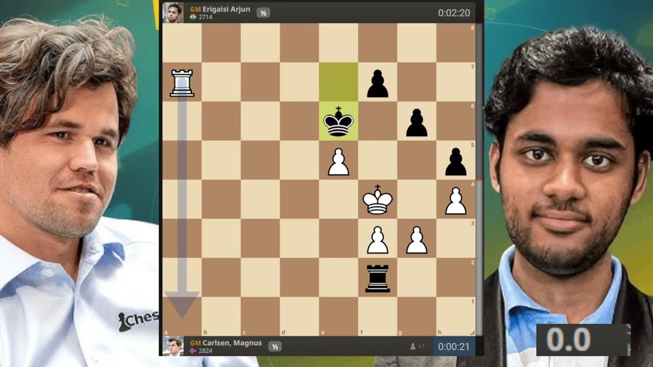 Neuvěřitelná bitva na 101 tahů! Carlsen vs Erigaisi | MS v rapid šachu 2025 (5. kolo)