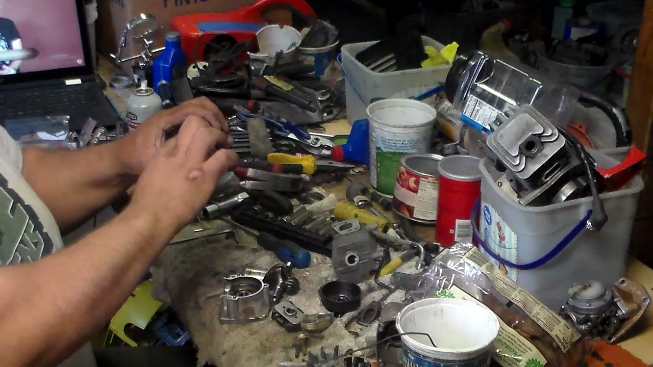 mantis tiller tear down and rebuild