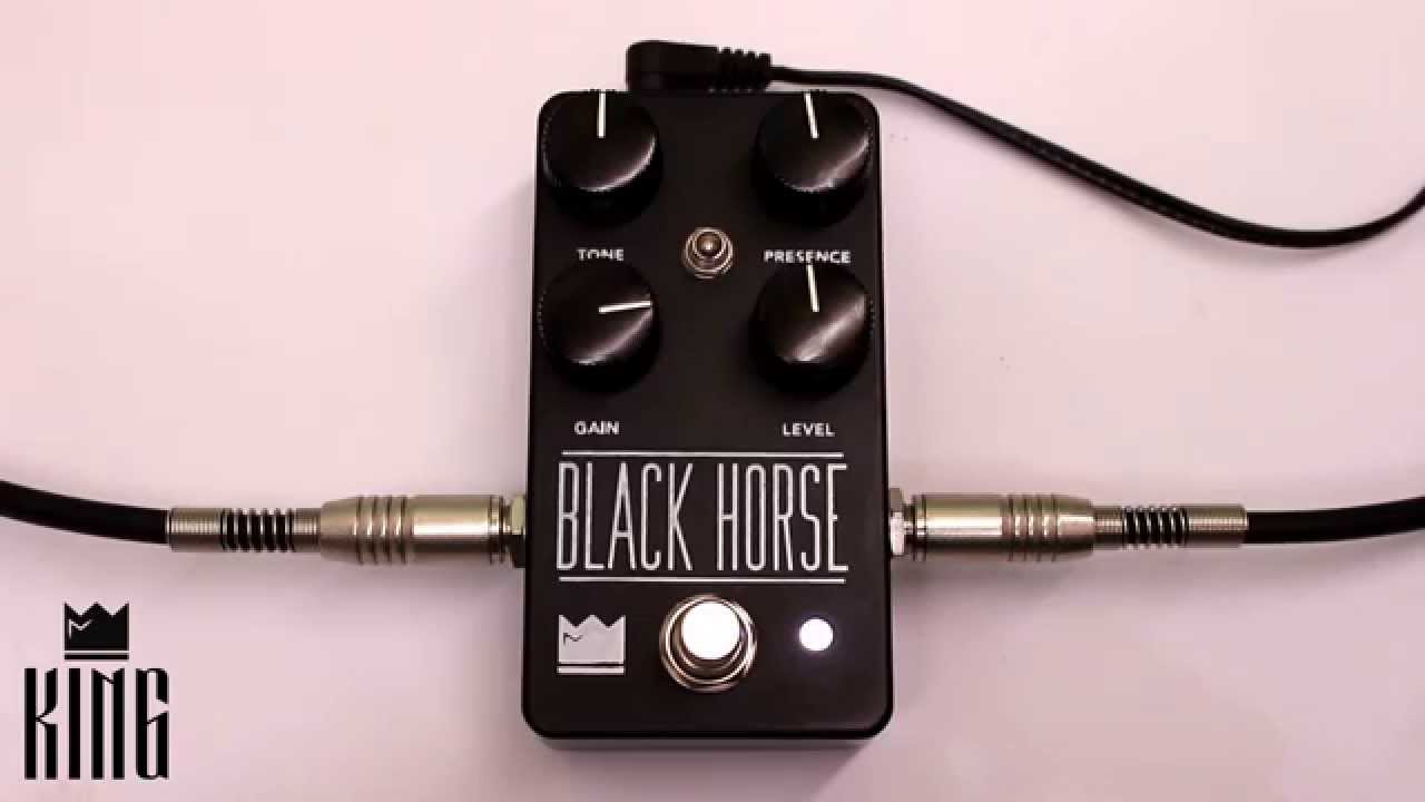 King Pedals - Black Horse