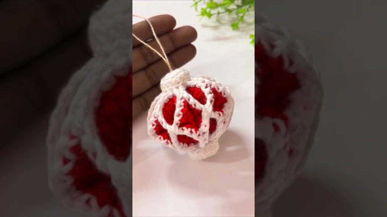 ⭐️👌🏻Wow Amazing💯👌Super Easy🎁 Crochet Christmas Ball ornament for beginners 