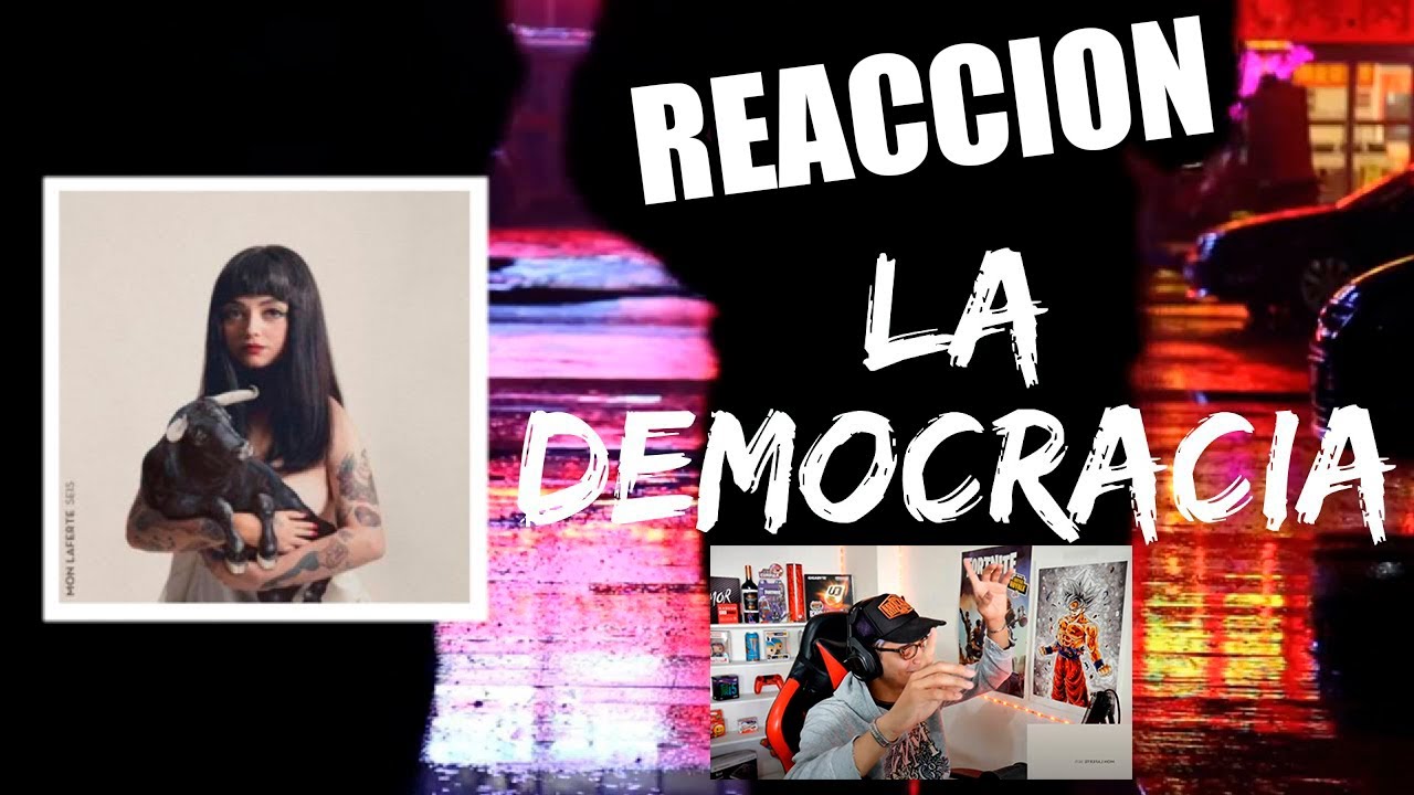 REACCION A Mon Laferte - La Democracia (Lyric Video)