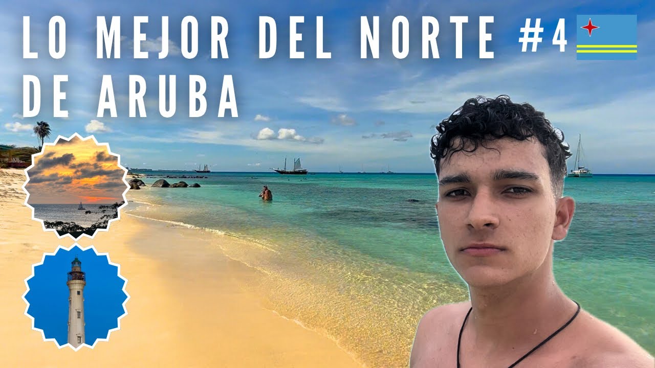 El norte escondido de la Isla 🌴 - Arashi Beach, Boca Catalina y el Faro California | Aruba #4 🇦🇼 