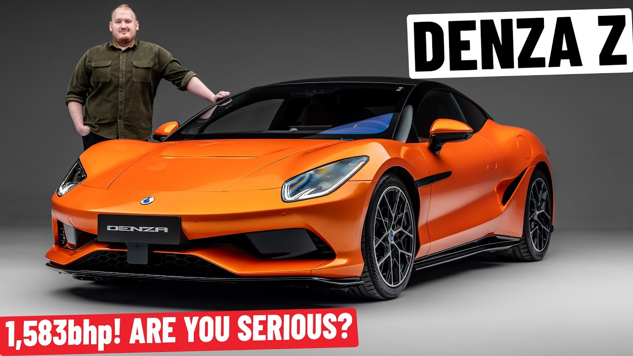 Сможет ли Denza Z мощностью 1583 л.с. уничтожить Porsche 911?