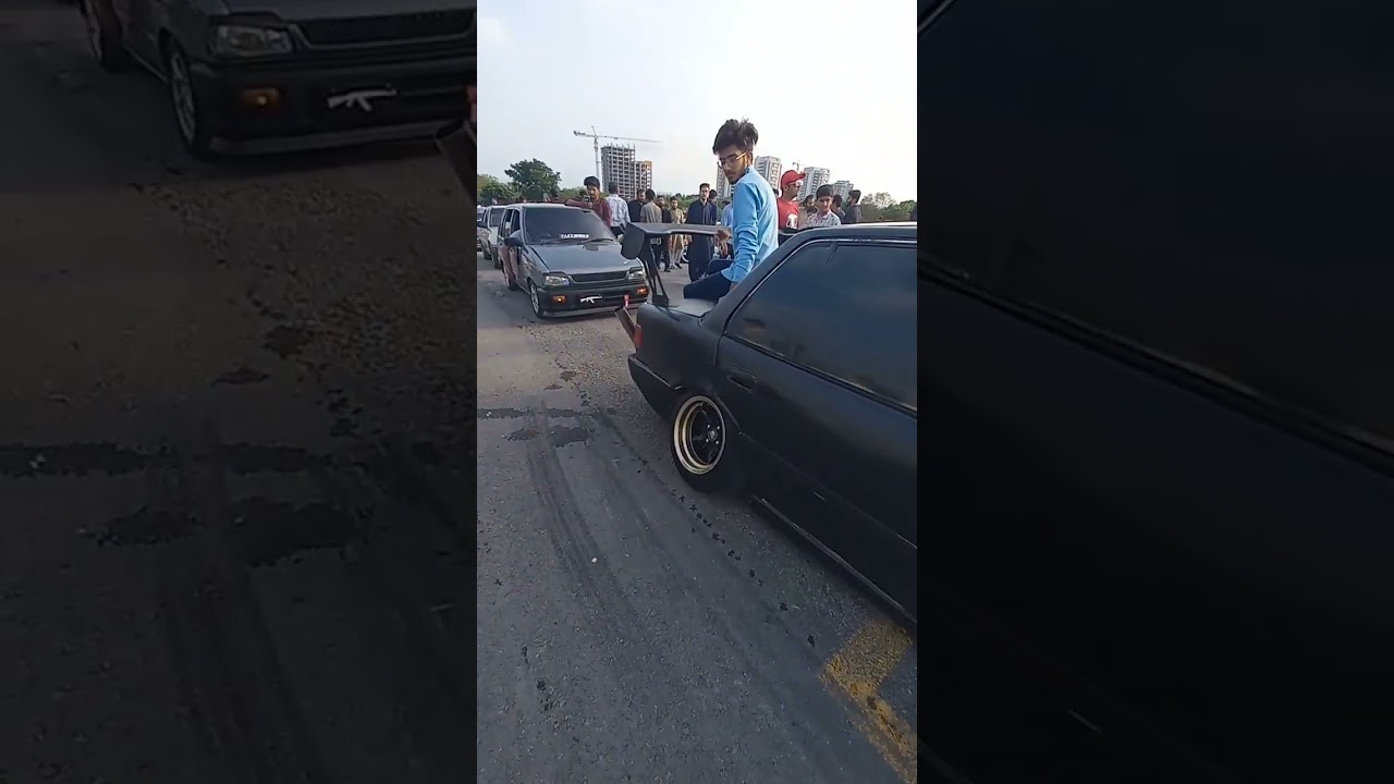 Heavy Sound of Car Silencer || Modified Honda In Car Show #shorts #viralshorts