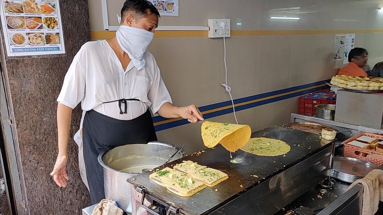 Mumbai's most famous Pudlawala | 50 Years old shop in Mumbai | Indian Street Food