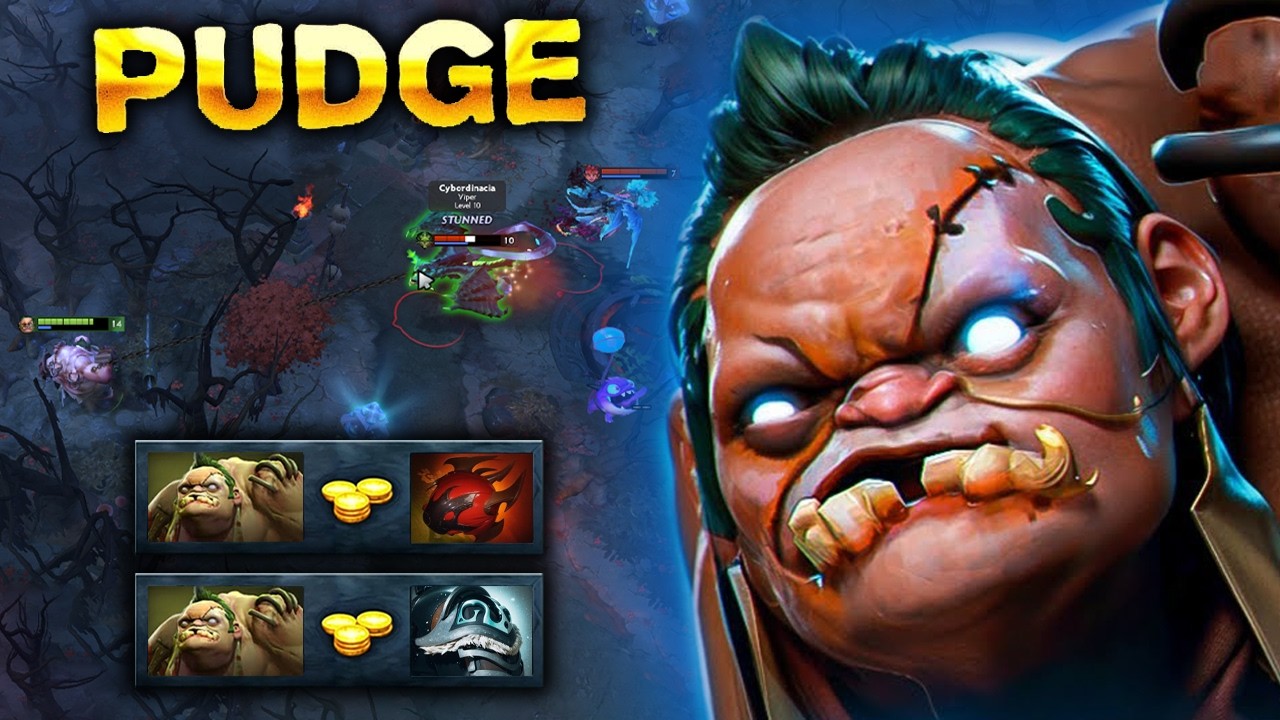 44Kills Pudge🔥🔥🔥Heart + Shiva Build No Mercy Rampage Dota 2