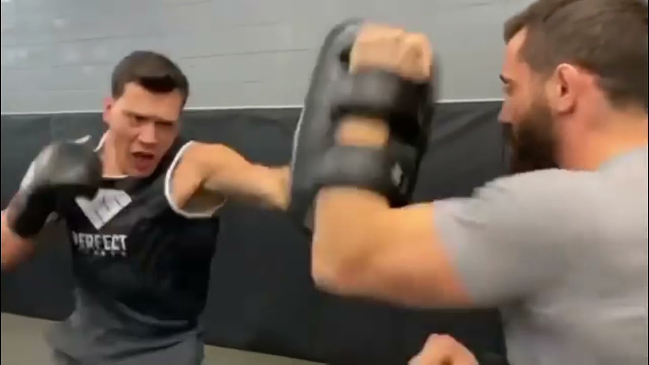 Ex-Glory Kickboxing Champ Bazooka Joe Valtellini Speed, Style And Power Pad Work Highlight #2