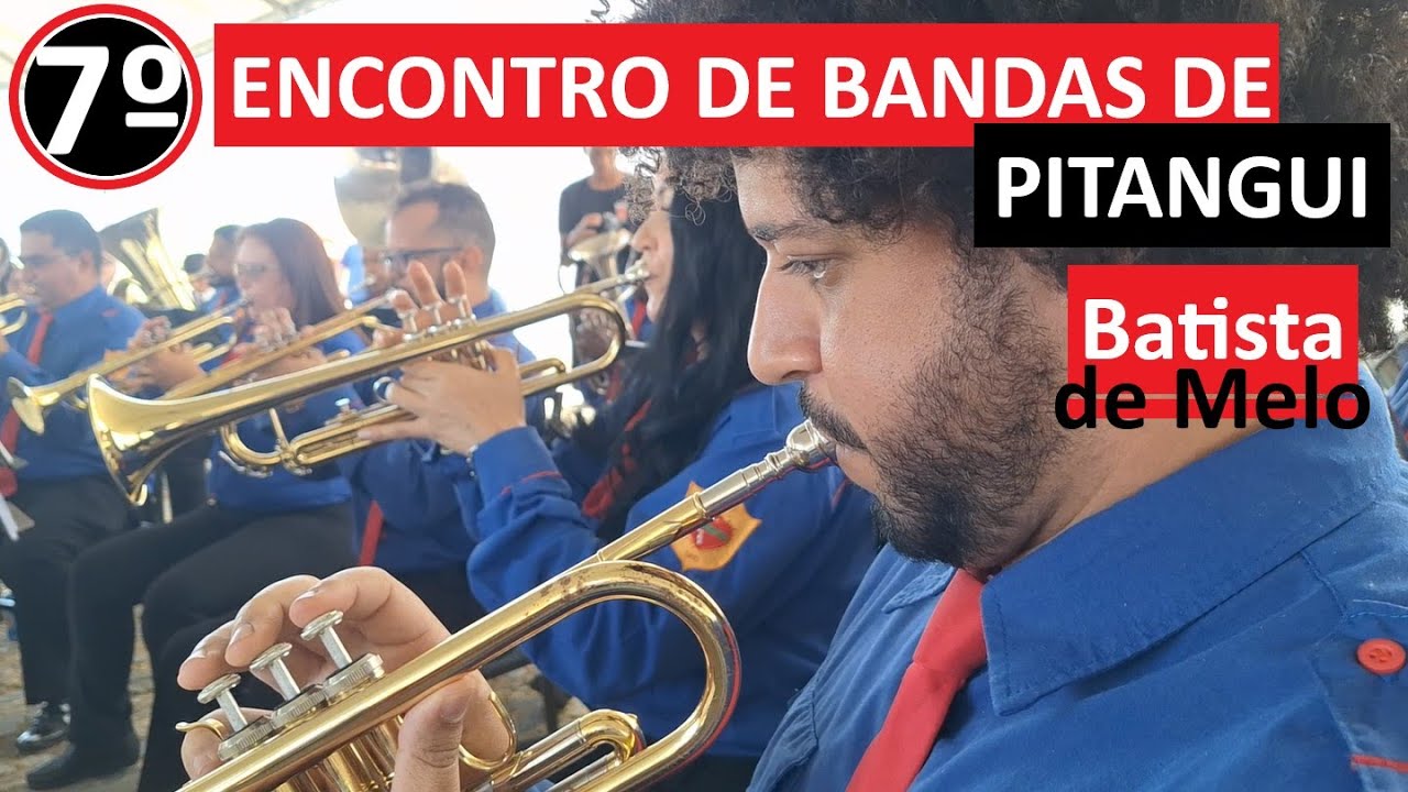 03/31 - 7º ENCONTRO DE BANDAS DE PITANGUI - Banda Sagrado Coração de Jesus - Itaúna/MG
