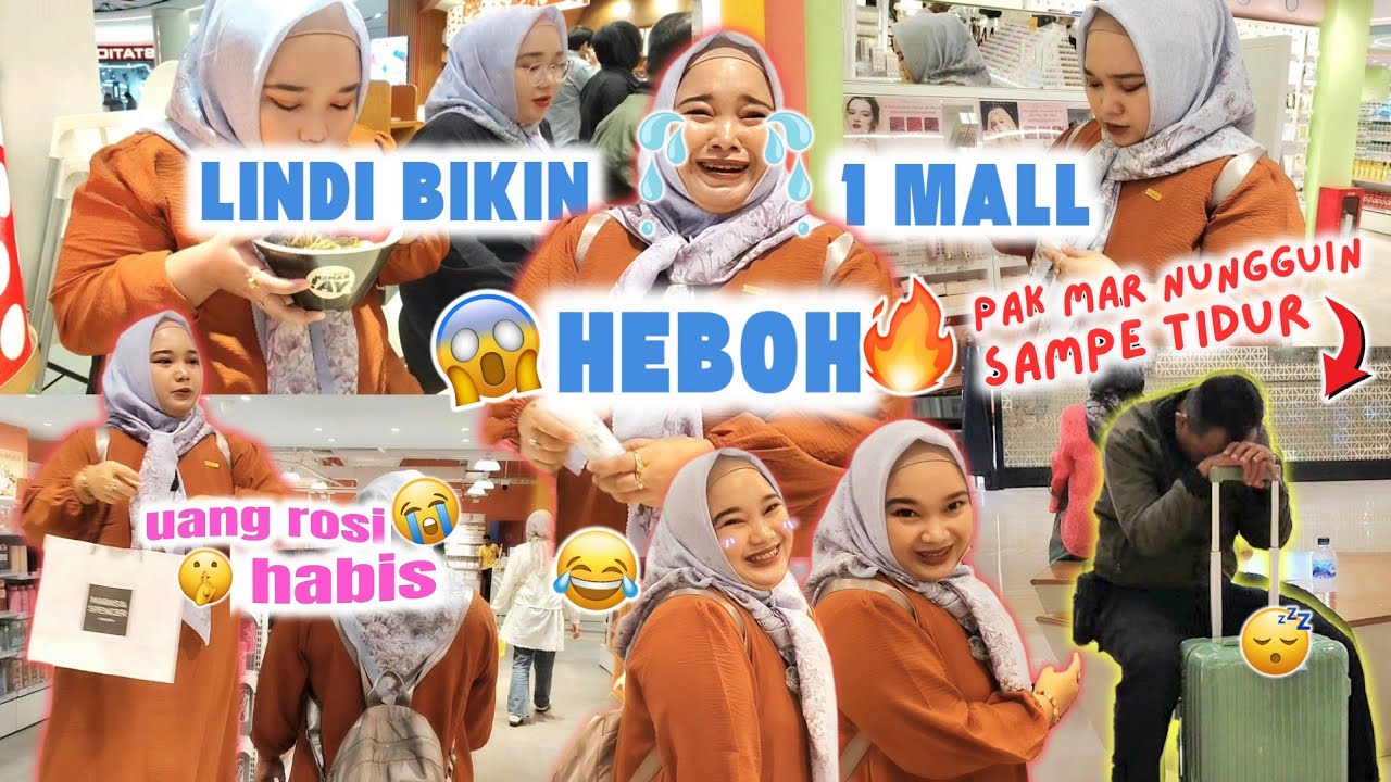 ROSILINDI HEBOH BELANJA BIKIN NGAKAK DI TUNJUNGAN PLAZA DAN PAKUWON MALL SURABAYA || MAKAN RAMEN 1