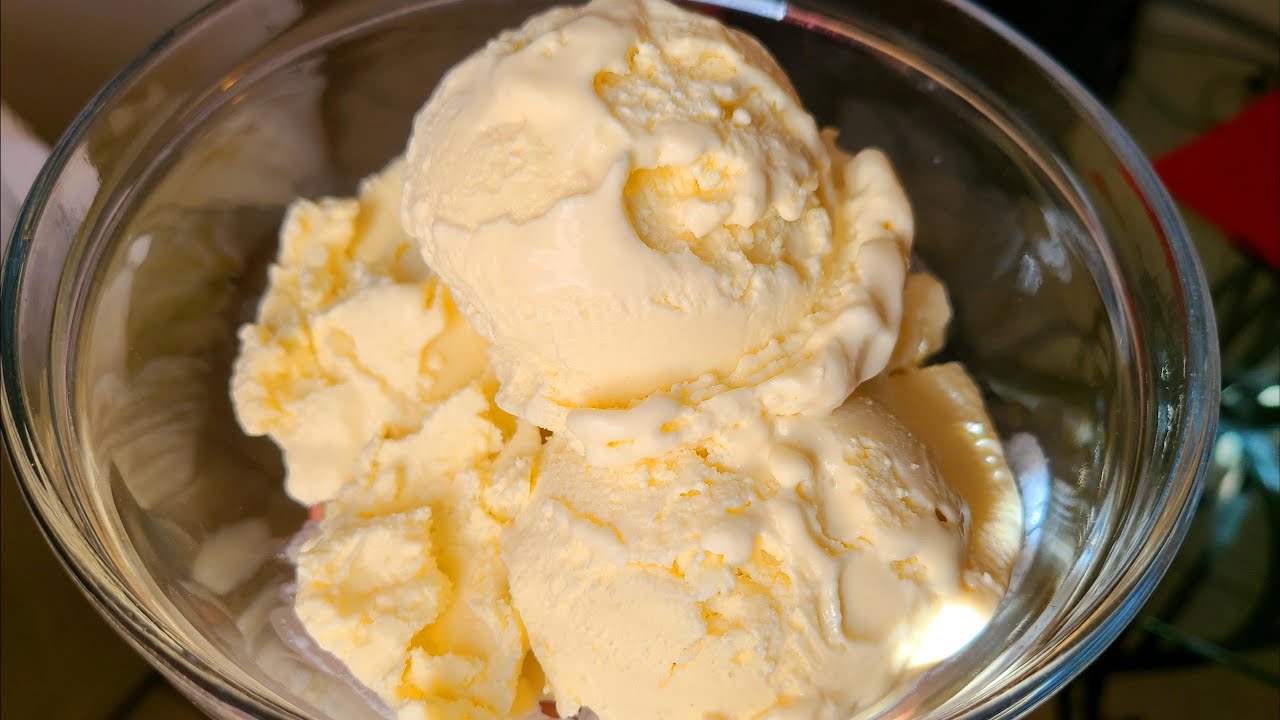 Sugar Free Homemade Vanilla Ice-cream