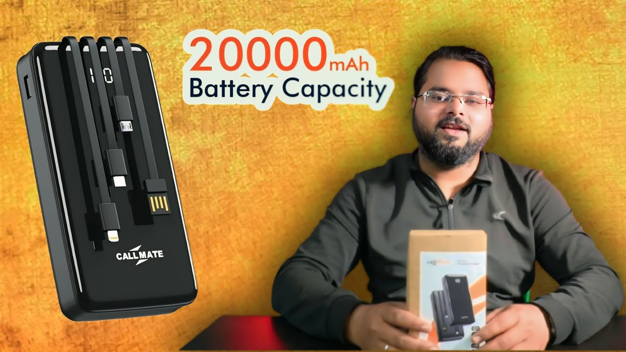 CALLMATE Power bank 20000mAh Best Portable power bank under budget