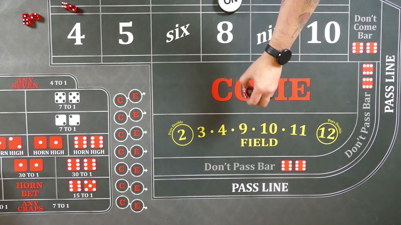 Craps strategy, why dealers don't care WHAT your strategy is